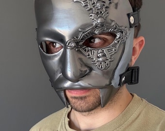 Ghost ‘Sodo’ Nameless Ghoul – Skeletá Edition (Custom Metallic Finish) - Inspired Mask