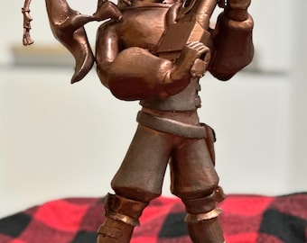 Jak and Daxter - Jak II Figure with Base (Bronze Edition)
