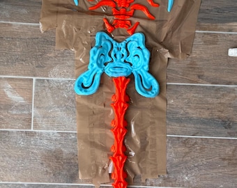 Papa V Perpetua - Tobias Forge Inspired Robe Bones with Tail - UNPAINTED