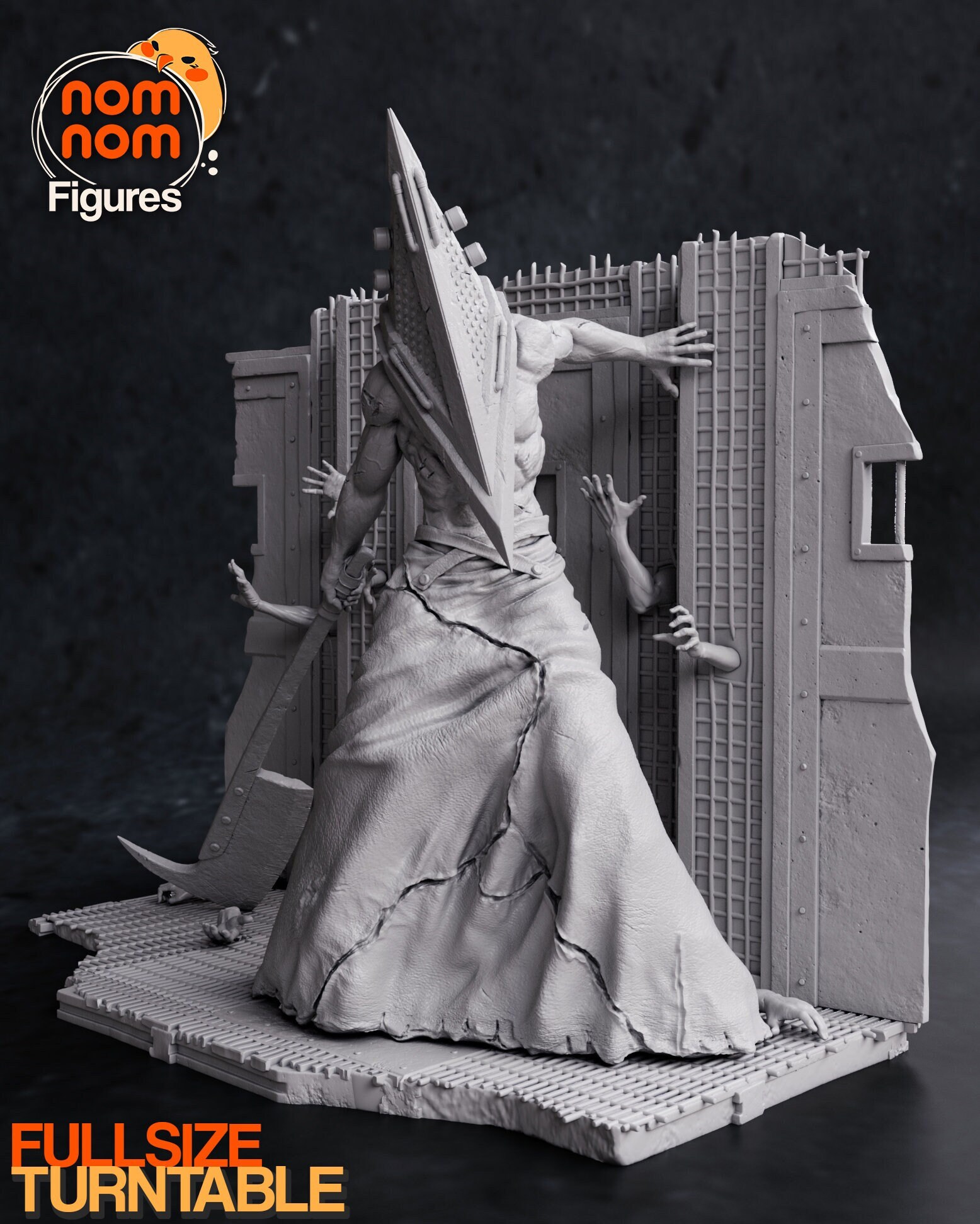 Pyramid Head - Silent Hill - Action Figure Fan Art - R$ 449