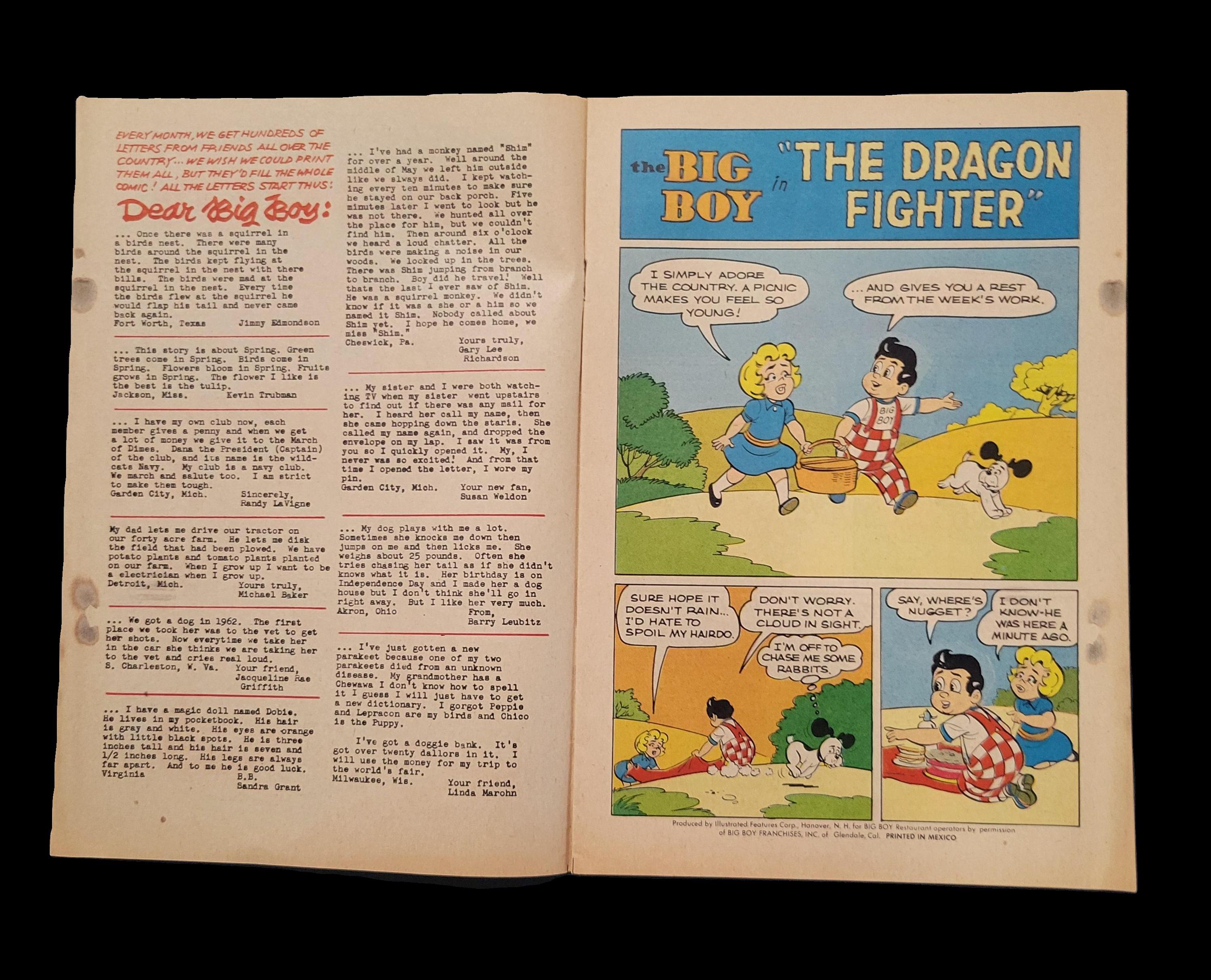 Vintage, “adventures of the Big Boy” No. 91 - Etsy