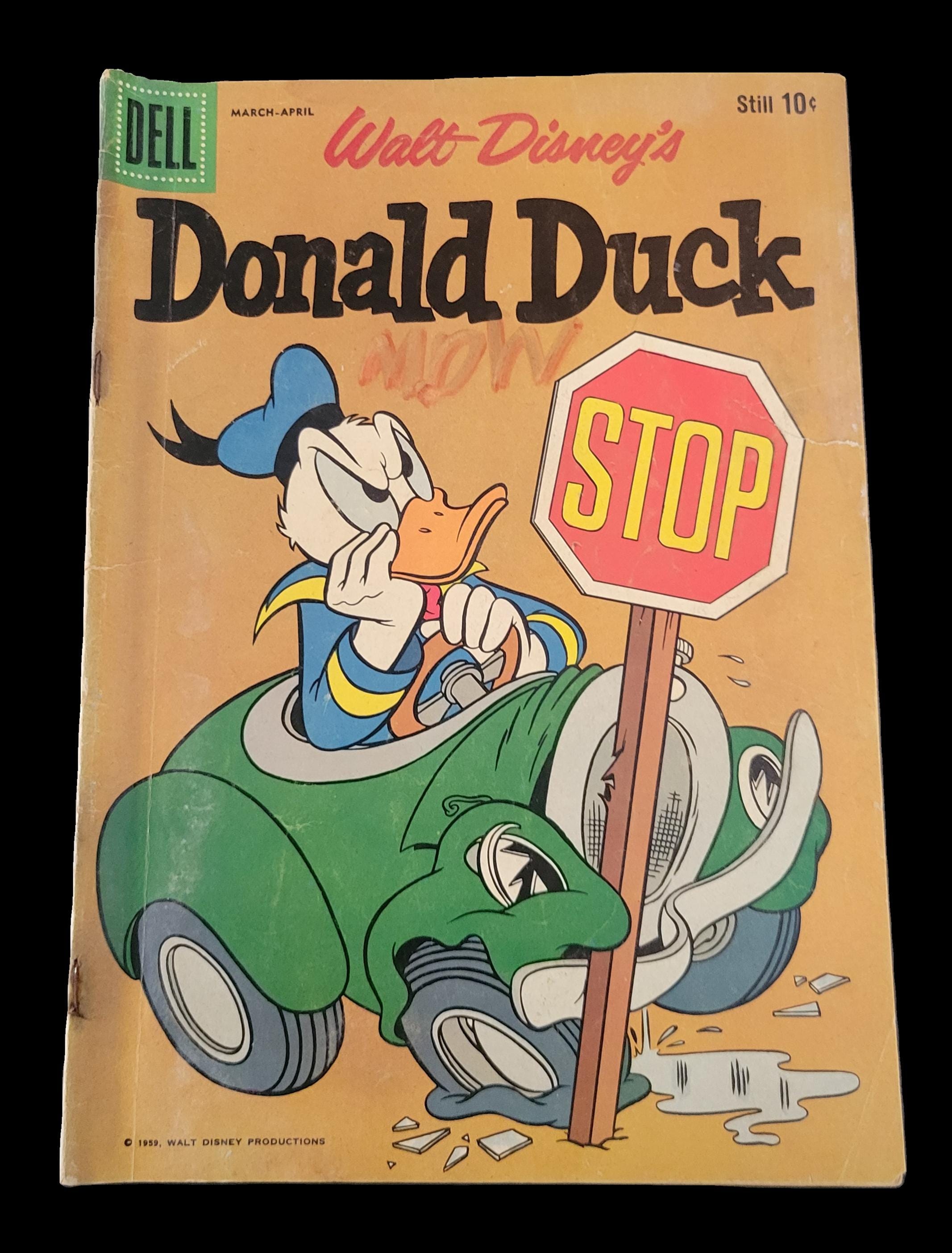 ヴィンテージ、「ウォルト・ディズニーのドナルドダック」第64号