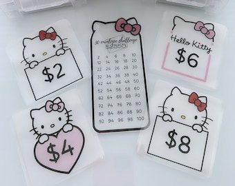 Hello Kitty themed Savings challenge box