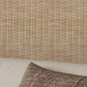 Rattan Weave Effect Wallpaper - Japandi Style Woven Cane Texture Wall Mural Style#1 A014