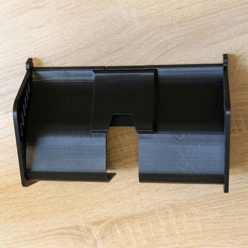 Rückansicht der Auffangschale mit sichtbarer Wandstärke