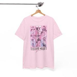 Jolie chemise de concert rose Taylor Swift Lover Eras Tour, t-shirt oversize blanc album Swiftie Lover, robe t-shirt bleue Taylor Swift Lover cadeau