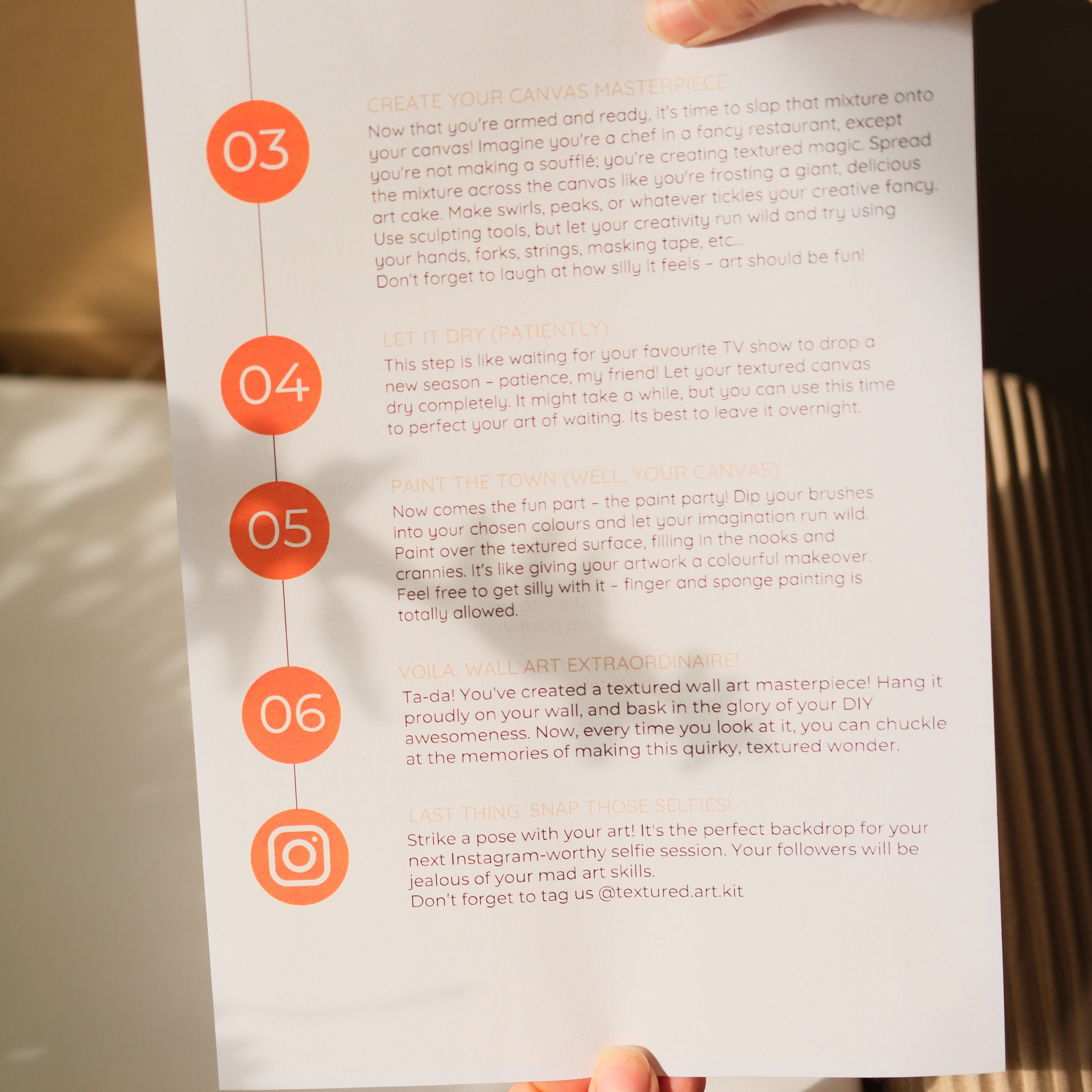 DIY Textured Canvas Toolkit DIY Plaster Art Set Creative Etsy