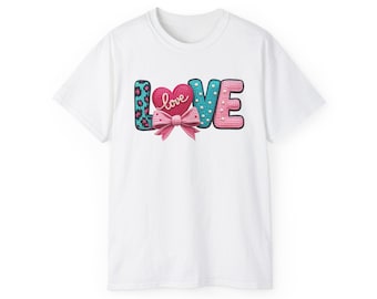 Prezent na Dzień Matki, haftowany napis LOVE, damski krótki top festiwalowy