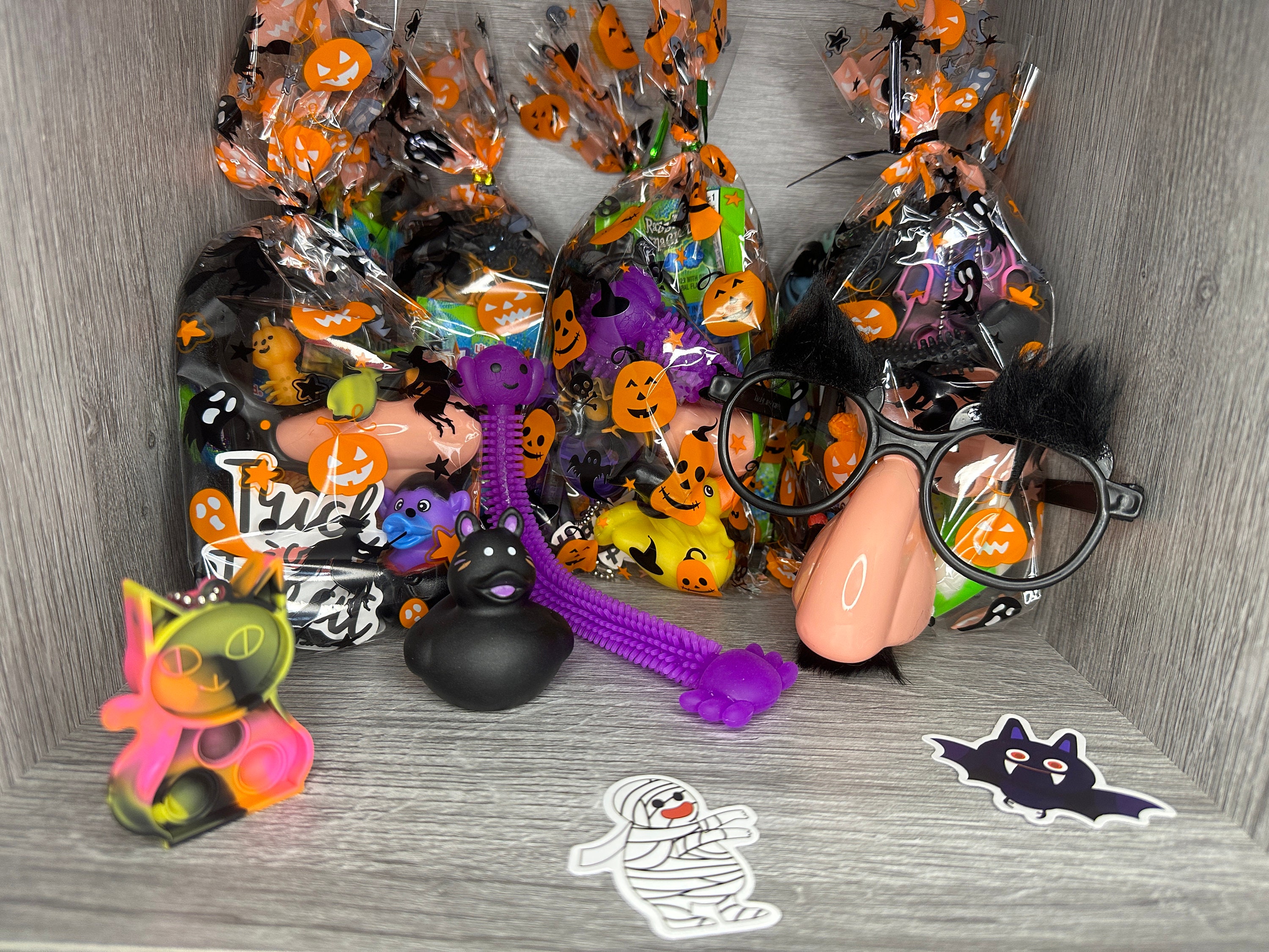 Halloween Themed Goodie Bag Prefilled With Fun Toys for Kids Etsy