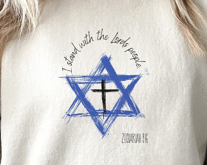 Stand with Israel sweatshirt united with Israel