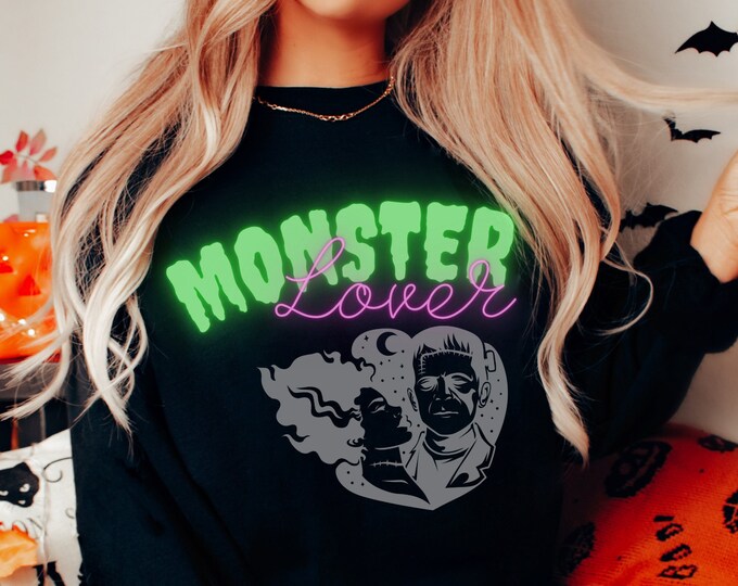 Monster lover, neon monster lover, Love never dies