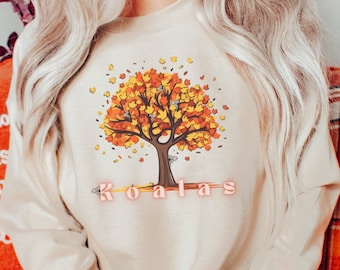 Koalas sweatshirt, cute sweatshirt, teacher sweatshirt