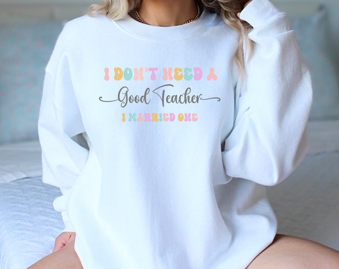Teacher sweatshirt Cute Teacher sweatshirt