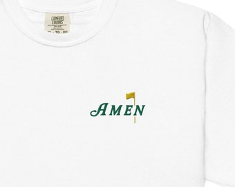 Masters Golf Shirt - Embroidered Unisex T-Shirt for Golfers