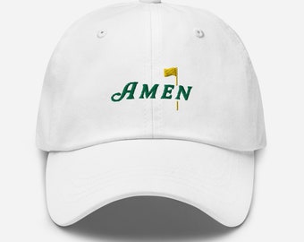 The Masters Hat - Augusta Inspired Golfing Hat - Golfing Baseball Cap