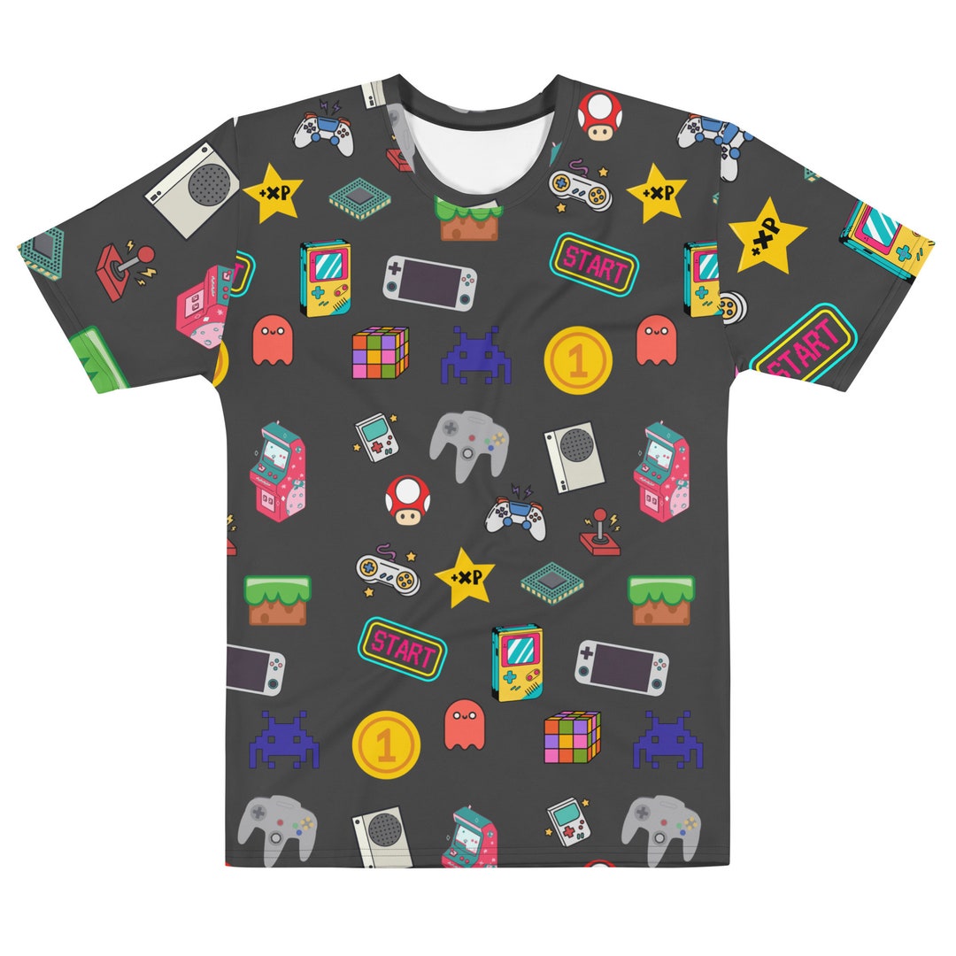Retro Gaming Shirt - Video Game T-shirt, Gamer Gift, Nerdy Shirts for ...