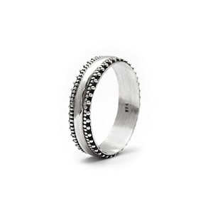 Elegant Silver Wedding Bands Women and Men, 925 Sterling Silver Engagement Ring, Simple and Unique Ring, Promise Ring, Gift for Him & Her
