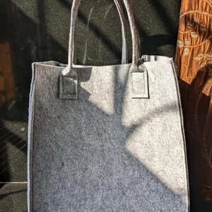 Super Large Capacity Fashion Felt Handbag Supermarket Shopping Gift  Handheld Tote Bag Cartoon Gift Felt Crossbody Bag - AliExpress