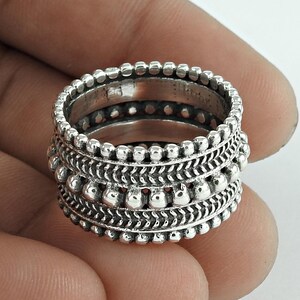 Unique Silver Thumb Ring, Unique Ring For Archer, 925 Sterling Silver Ring, Handmade Bowman Ring, Trending Ring For Love, Anniversary Gift