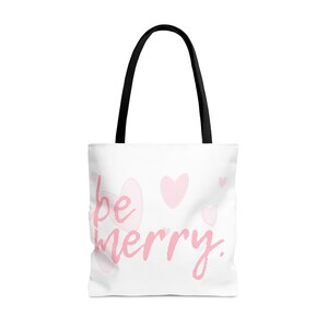 Christmas be merry Cute Tote bag