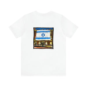10 Downing Street, Flag of Israel T-Shirt