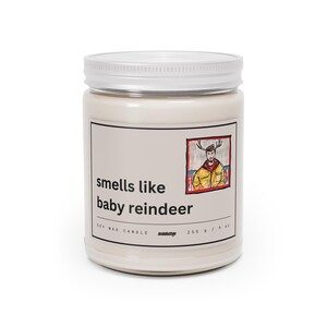 smells like baby reindeer..candle
