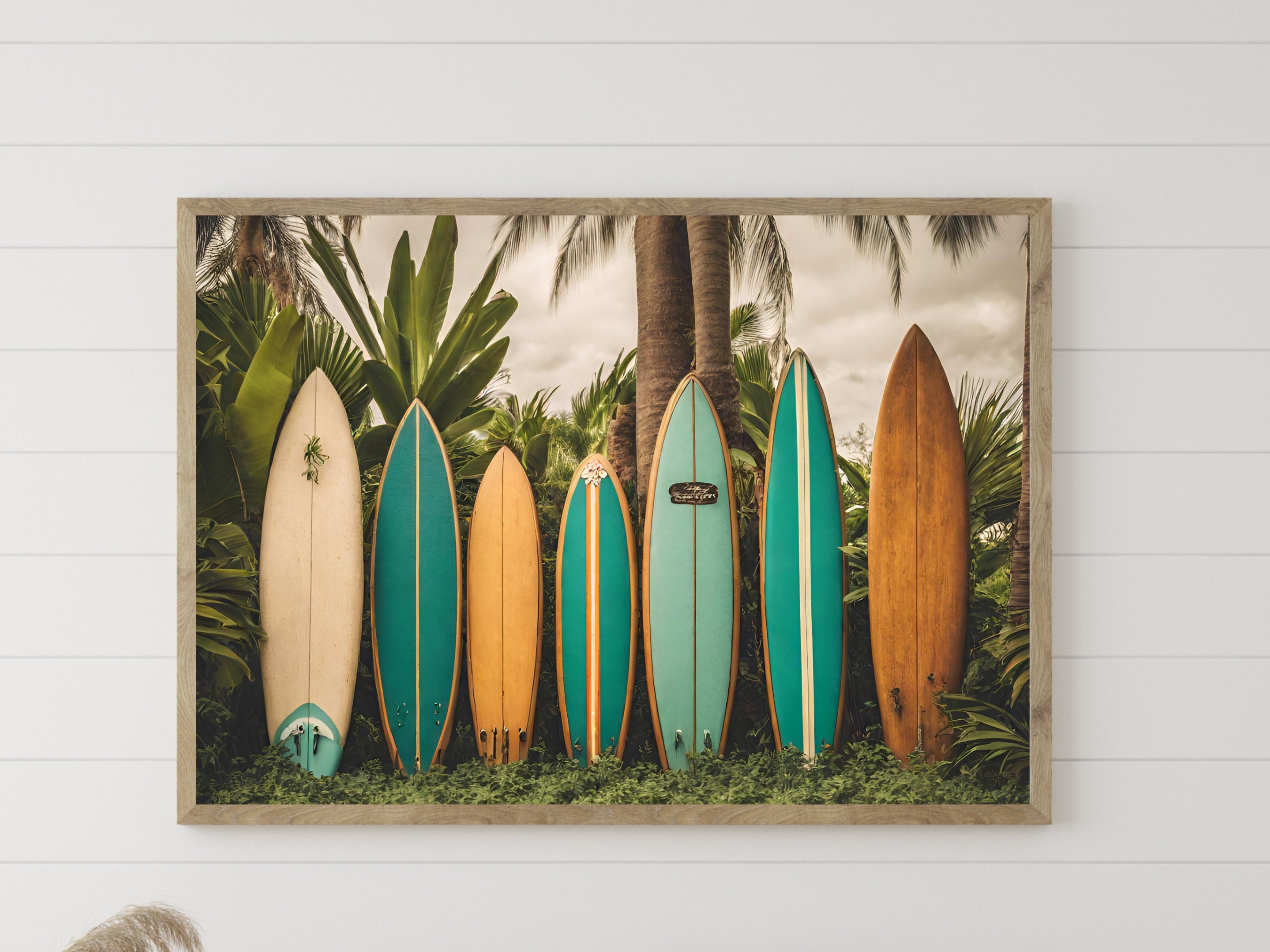 Hawaii i surfboard wall art - Etsy 日本