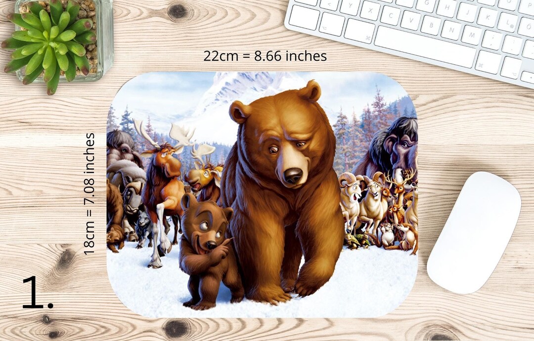 Brother Bear, Disney Pack, Koda, Kenai, Denahi, Sitka | MAUSEPAD ...