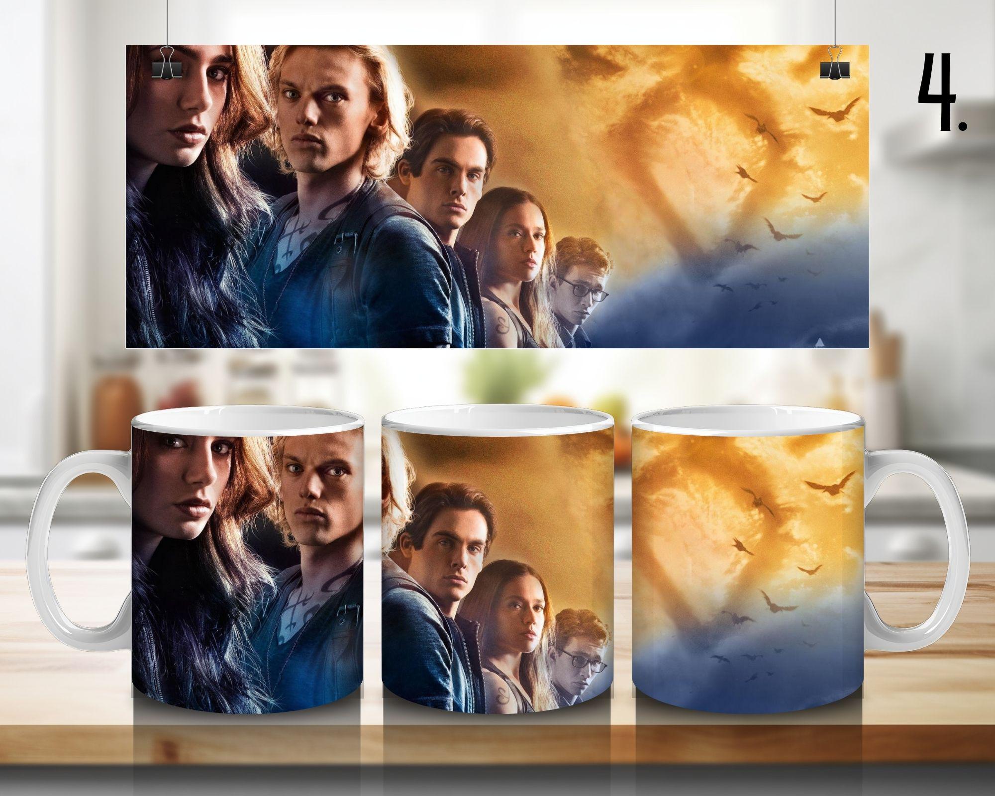 シャドウハンター、クラリー・フレイ、ジェイス・ウェイランド、アレック・ライトウッド、サイモン・ルイス、マグナス・ベイン、イザベル・ライトウッド |  100%セラミックマグ、11オンス \u003d 330ml - Etsy 日本, image size:2000x1600