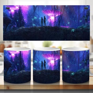 Avatar Fire and Ash Neytiri Mug - -movie Themed Mug in 10 Colors -james Avatar Fire and Ash Neytiri Mug - -movie Themed Mug in 10 Colors -james