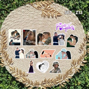 Purple Hearts-film, Netflix, Cassie en Luke | STICKERS