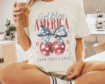 4th of July Shirt Comfort Colors Flag Tee Independence Day Memorial Day Shirt Stars Tshirt Fourth of July Shirt American Flag Shirt Gift