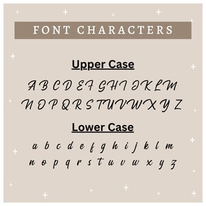 May include: A graphic showing the uppercase and lowercase letters of the alphabet in a handwritten font style. The letters are written in black ink on a beige background.