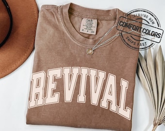 Christian Shirt Comfort Colors Faith Gift Revival Tee Christian Clothes Faith T-shirt Christian Gift for Christian Aesthetic Christian Women