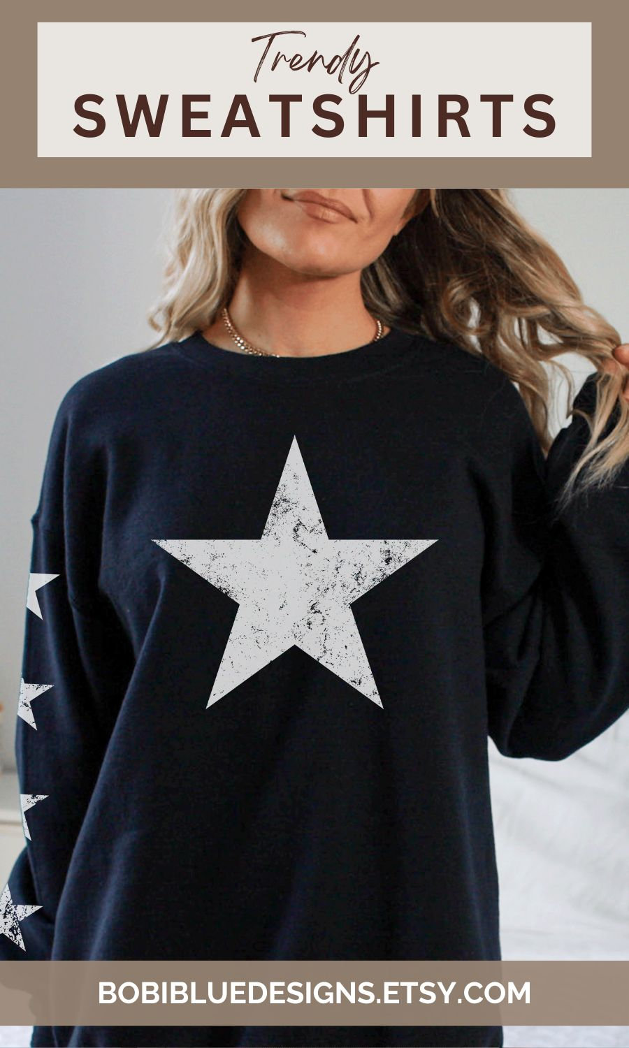 【GRAVER】25SS★ OF-STARCAT Sweatshirt star struck sweatshirt – NUNUNU