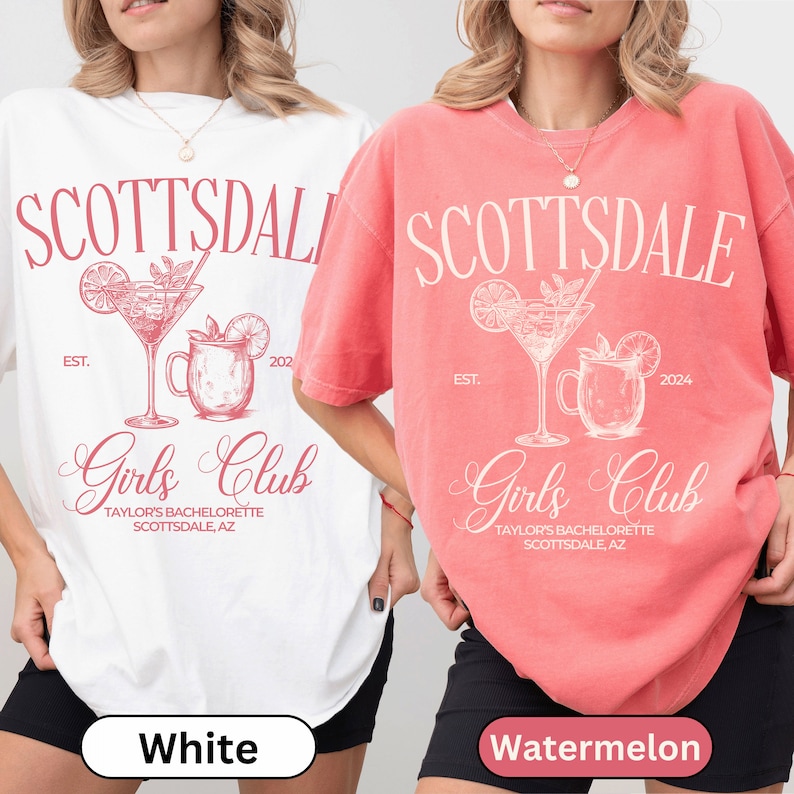 Custom Bachelorette Party Shirt Personalized Comfort Colors Bach Party White Tshirt Watermelon Tshirt