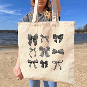 Coquette Tote Bag Cute Gift for Friend