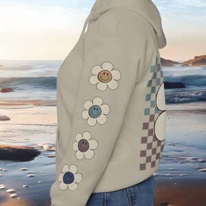 Oversized VSCO Hoodie Fun Gift Idea Sweatshirt for Her Sand Hoodie
