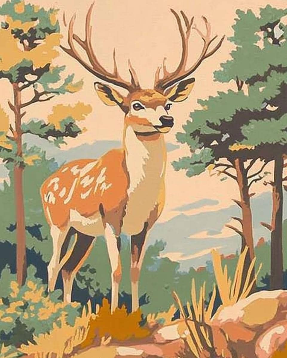 Vintage Paint by Number - Etsy Canada