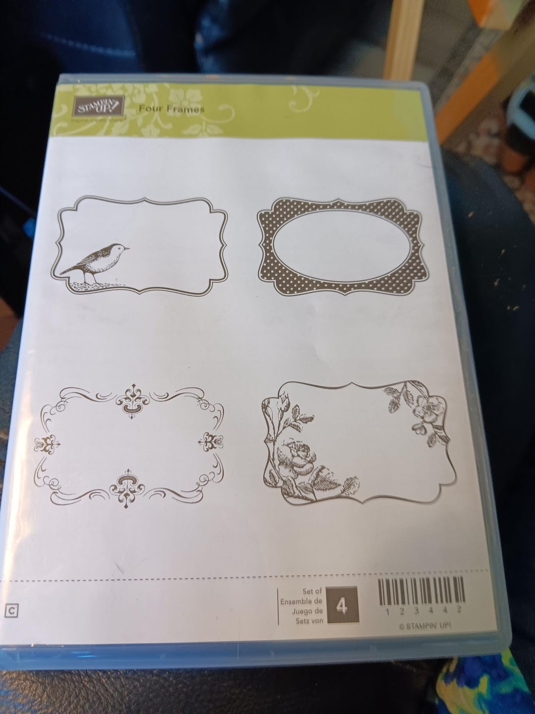 FOUR FRAMES Stampin up Cling Stamp Box Set - Etsy
