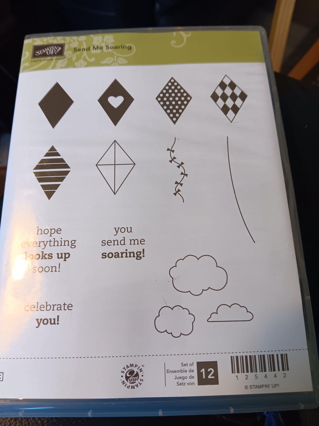 Send Me Soaring Stampin up Cling Stamp Box Set - Etsy
