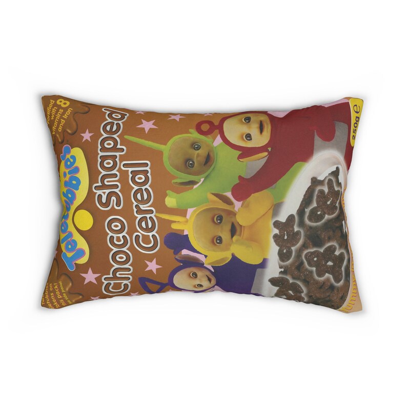 Teletubbies Cereal Pillow Cereal Novelty Pillow Gag Gift Etsy