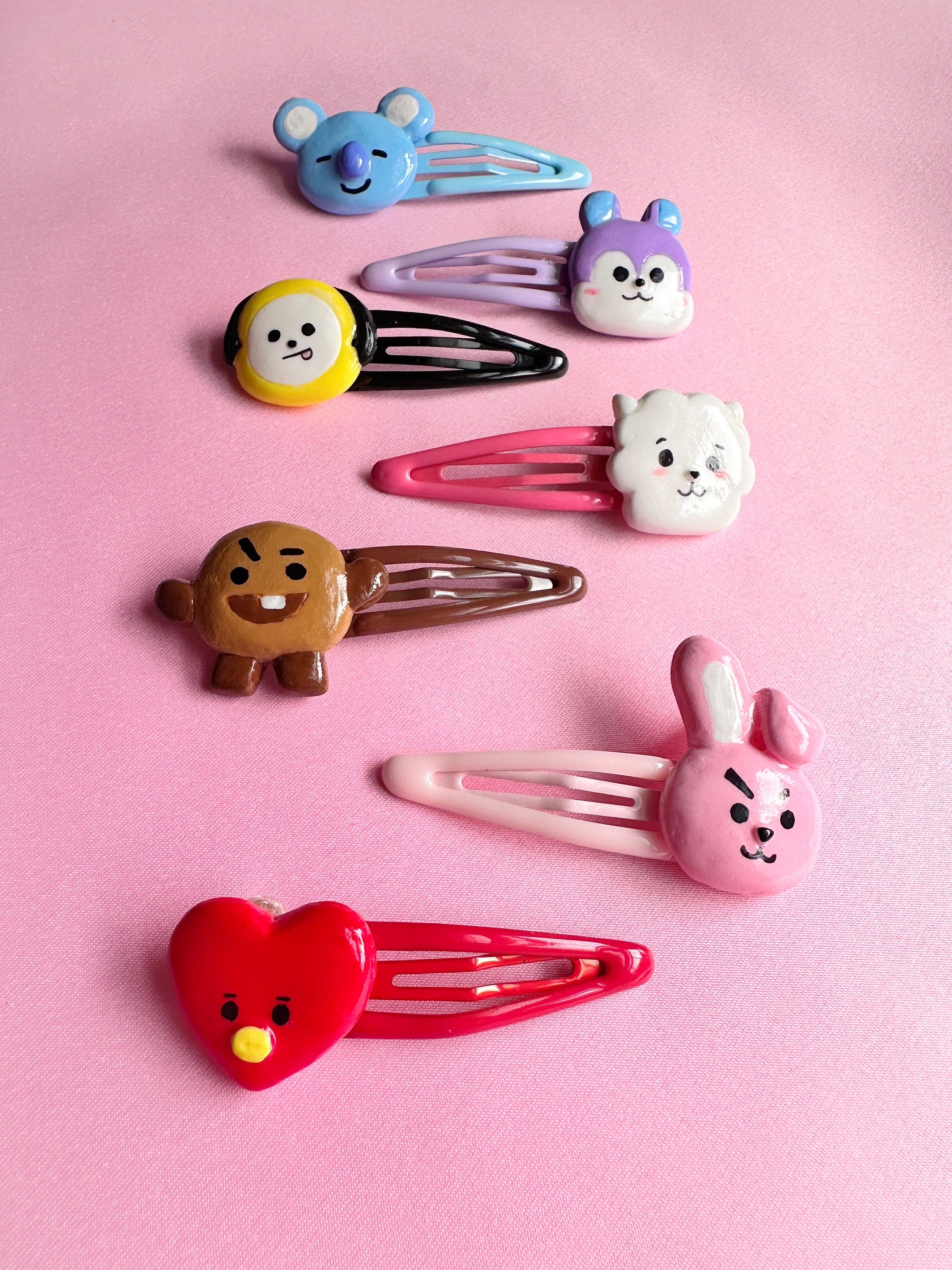 アイドル Stray Kids MINI HAIR CLIP ALL TYPES SET Stray Kids Hair Clips - Etsy Canada