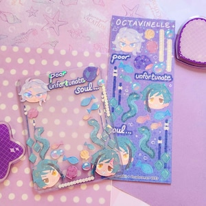Octavinelle TWST Sparkly Deco stickervel (Azul, Jade, Floyd)