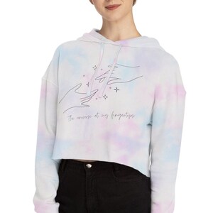 Bluza z kapturem damska „Wszechświat na wyciągnięcie ręki”