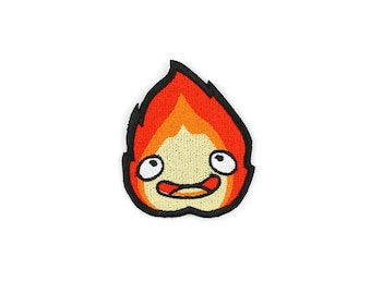 Patch thermocollant Kawaii Fire - Broderie anime