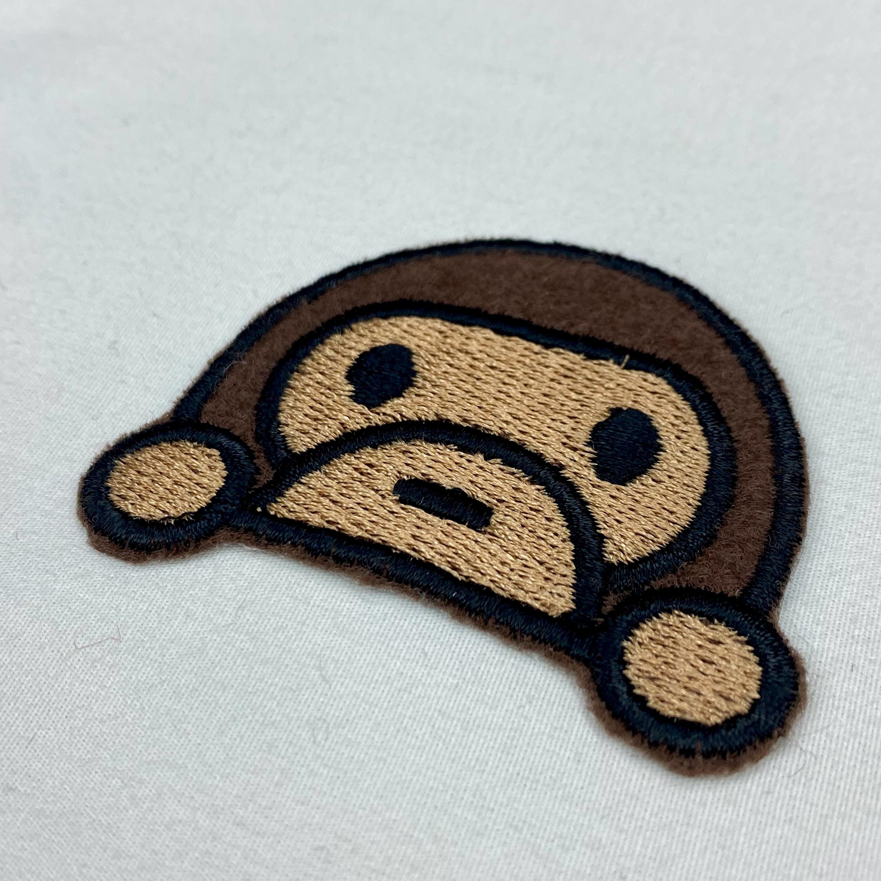 Baby Milo Peaking Appliqué Embroidered Patch - Etsy