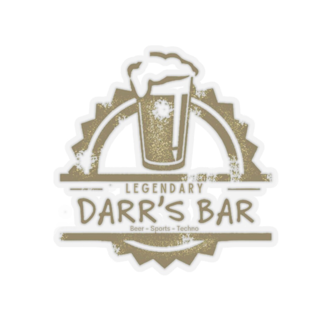 Darr's Bar Vinyl Sticker - Etsy