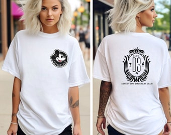 Cute Disney passholder tee shirt, Disney day drinking shirt, drink around the world shirt, Club D3,