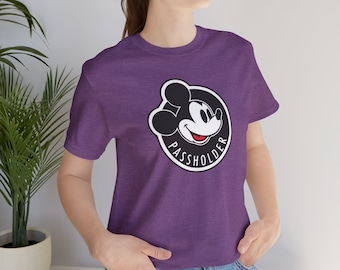 Linda camiseta de Disney Passholder, camisa de pase anual de Disney World, camisa de Disney, regalo de fanático de Disney, camisa para titular de pase de Disney